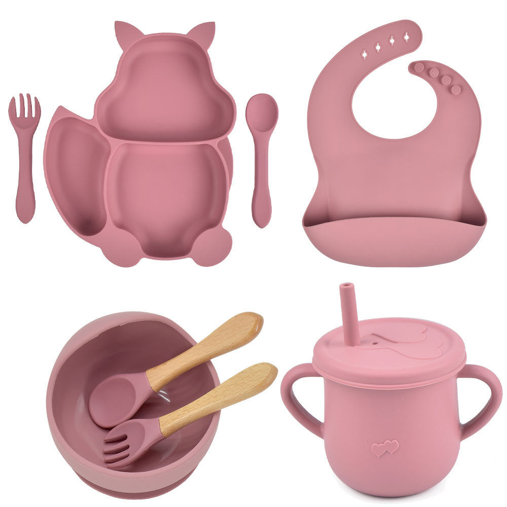 Silicone Children's Tableware Baby Feeding