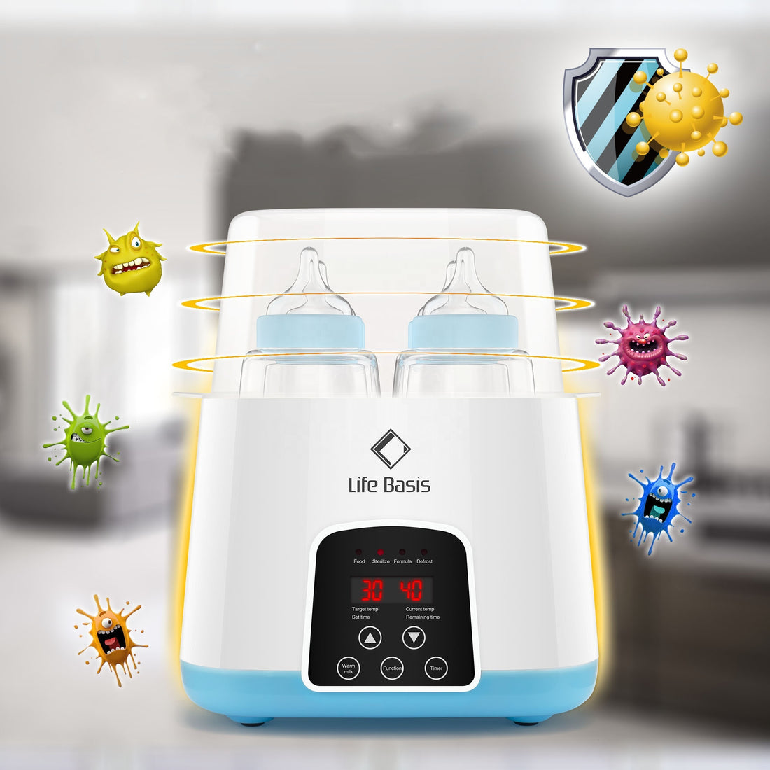 Baby Automatic Feeding Bottle