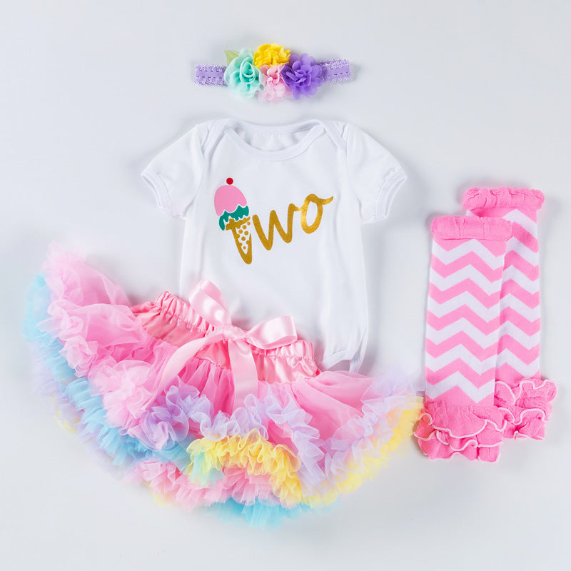 Baby girl baby birthday dress