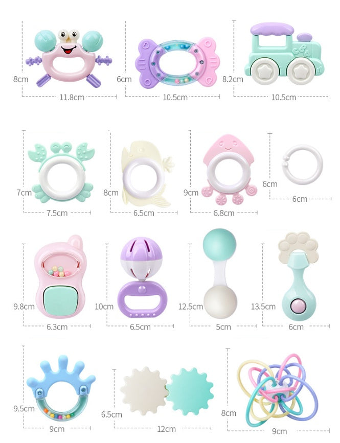 Baby toy 0-1 years old handbell