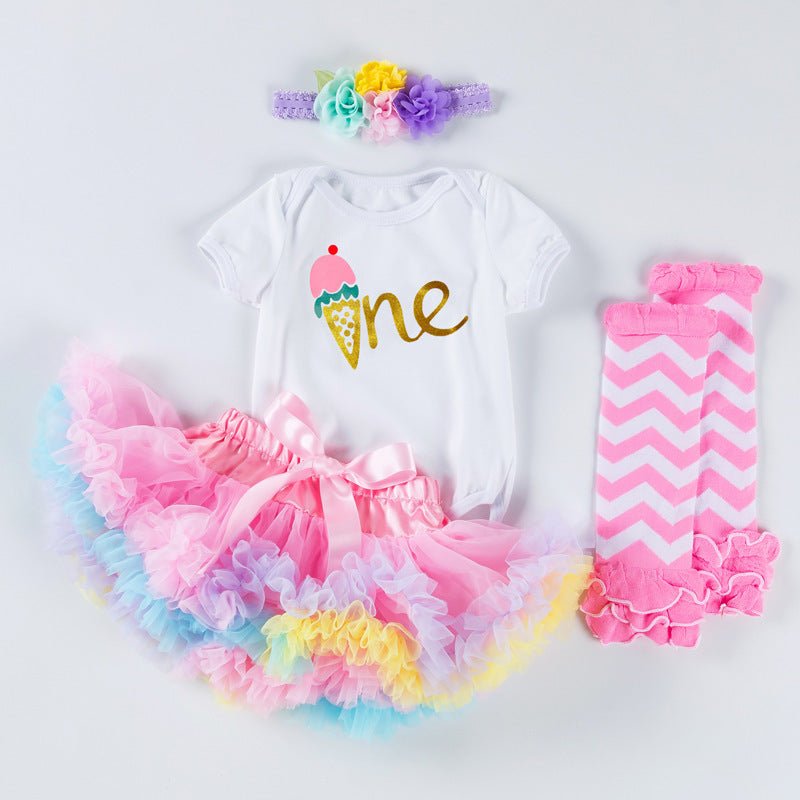 Baby girl baby birthday dress