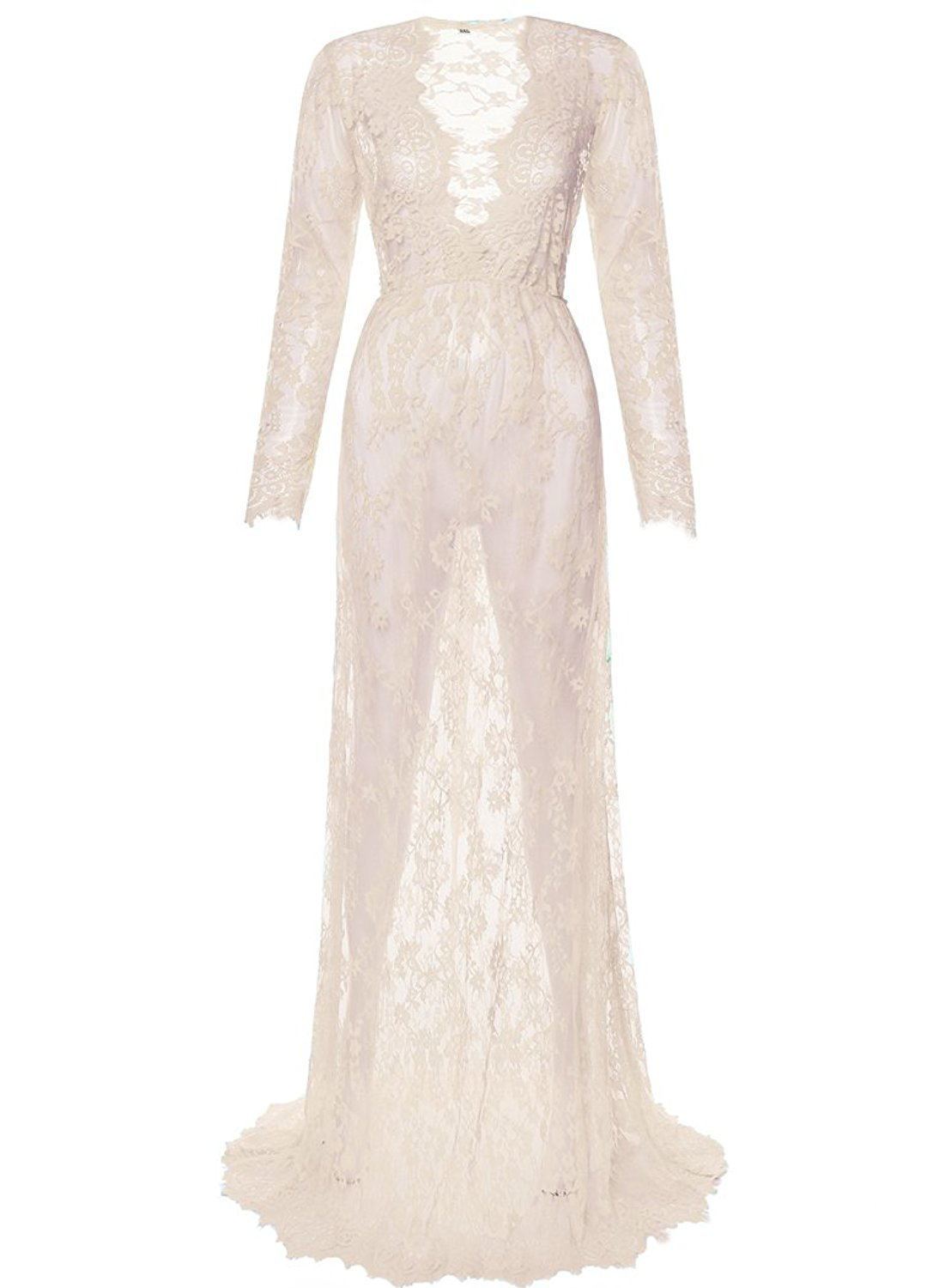 Pregnant Dress Pajamas Lace