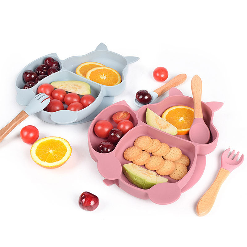 Silicone Children's Tableware Baby Feeding