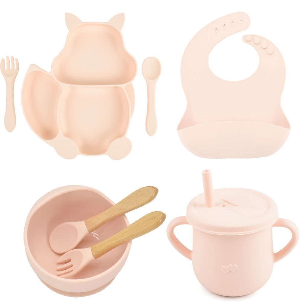Silicone Children's Tableware Baby Feeding