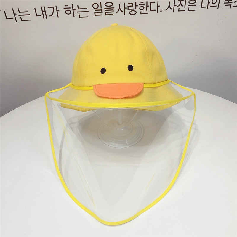 Children's anti-spray cap