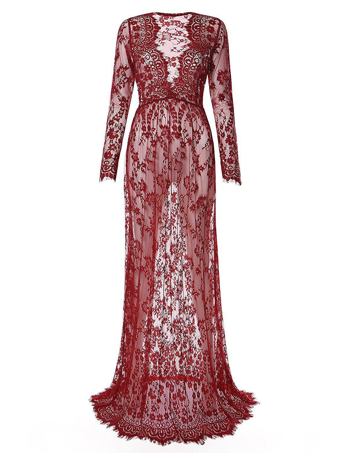 Pregnant Dress Pajamas Lace