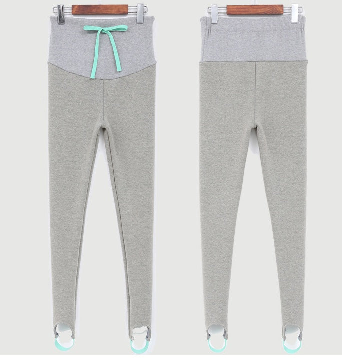 maternity pregnant women foot leggings