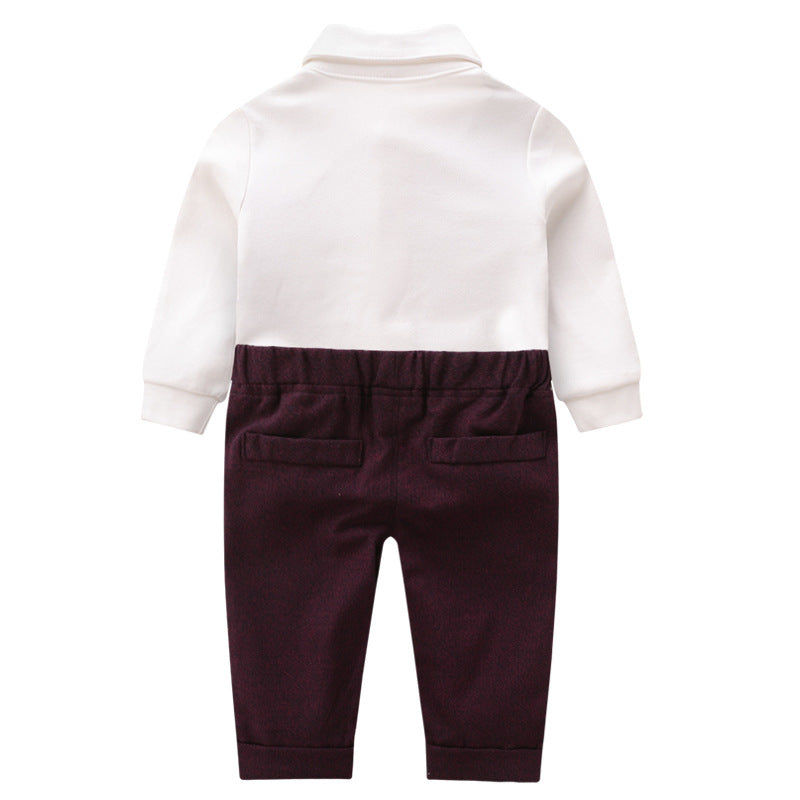 Baby gentleman climbing dress