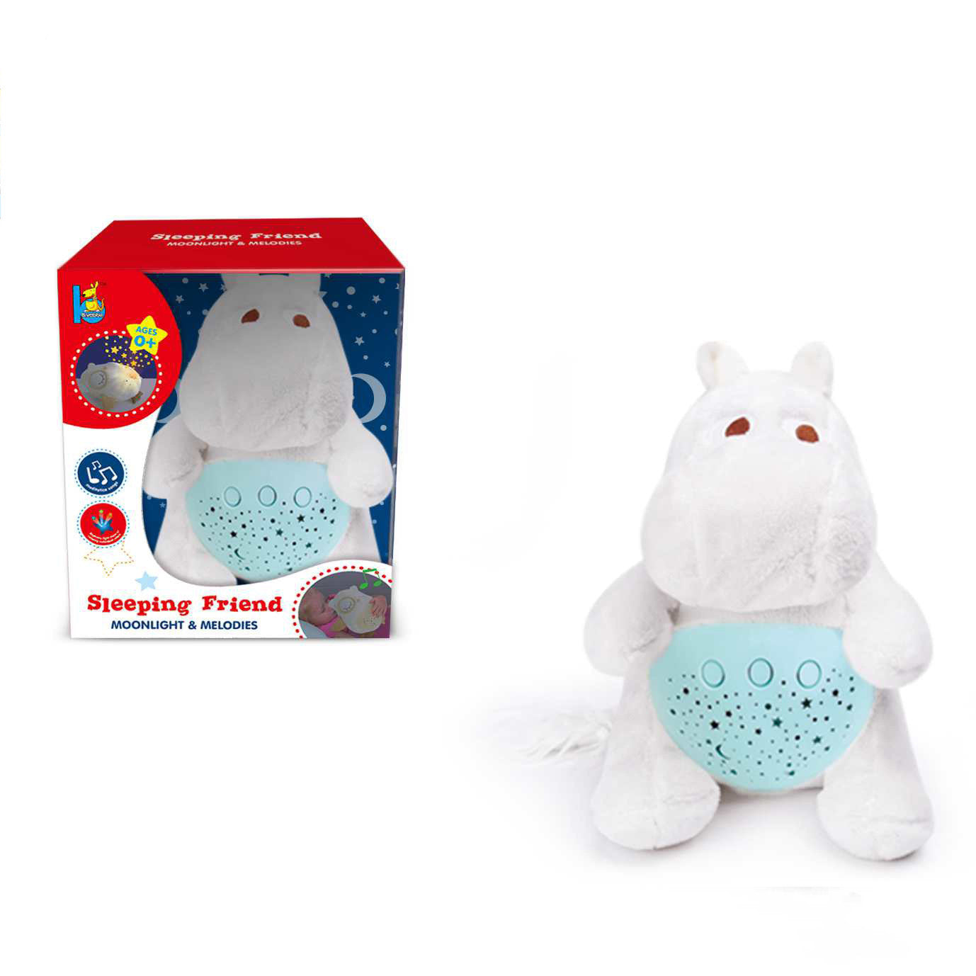 Baby soothing music glow toy