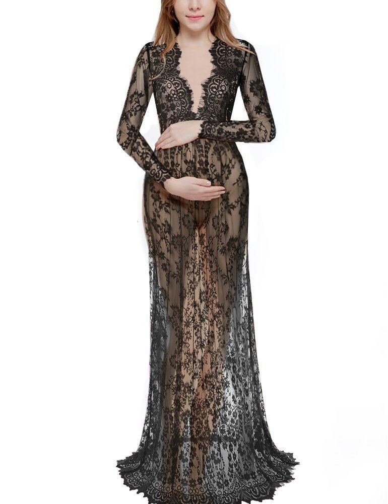 Pregnant Dress Pajamas Lace