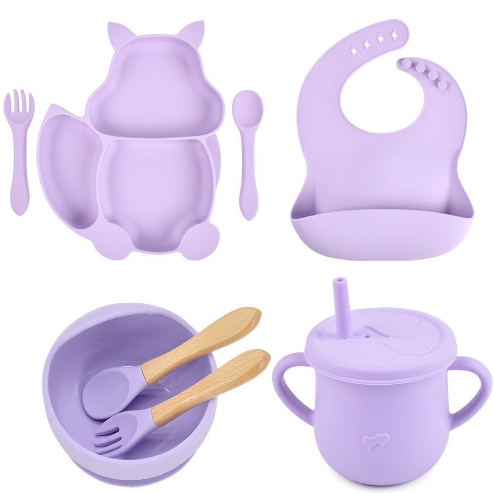 Silicone Children's Tableware Baby Feeding