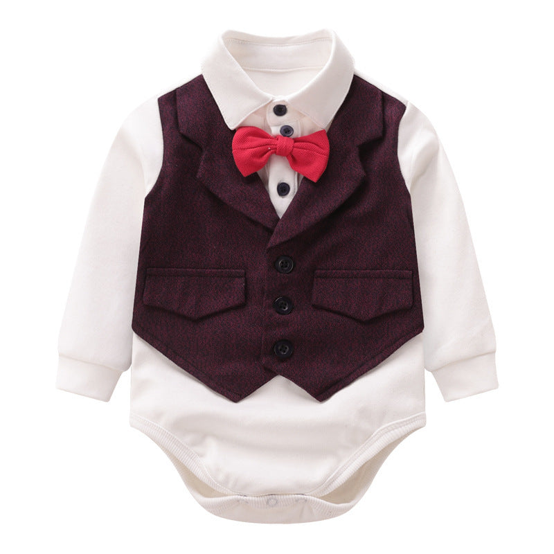 Baby gentleman climbing dress