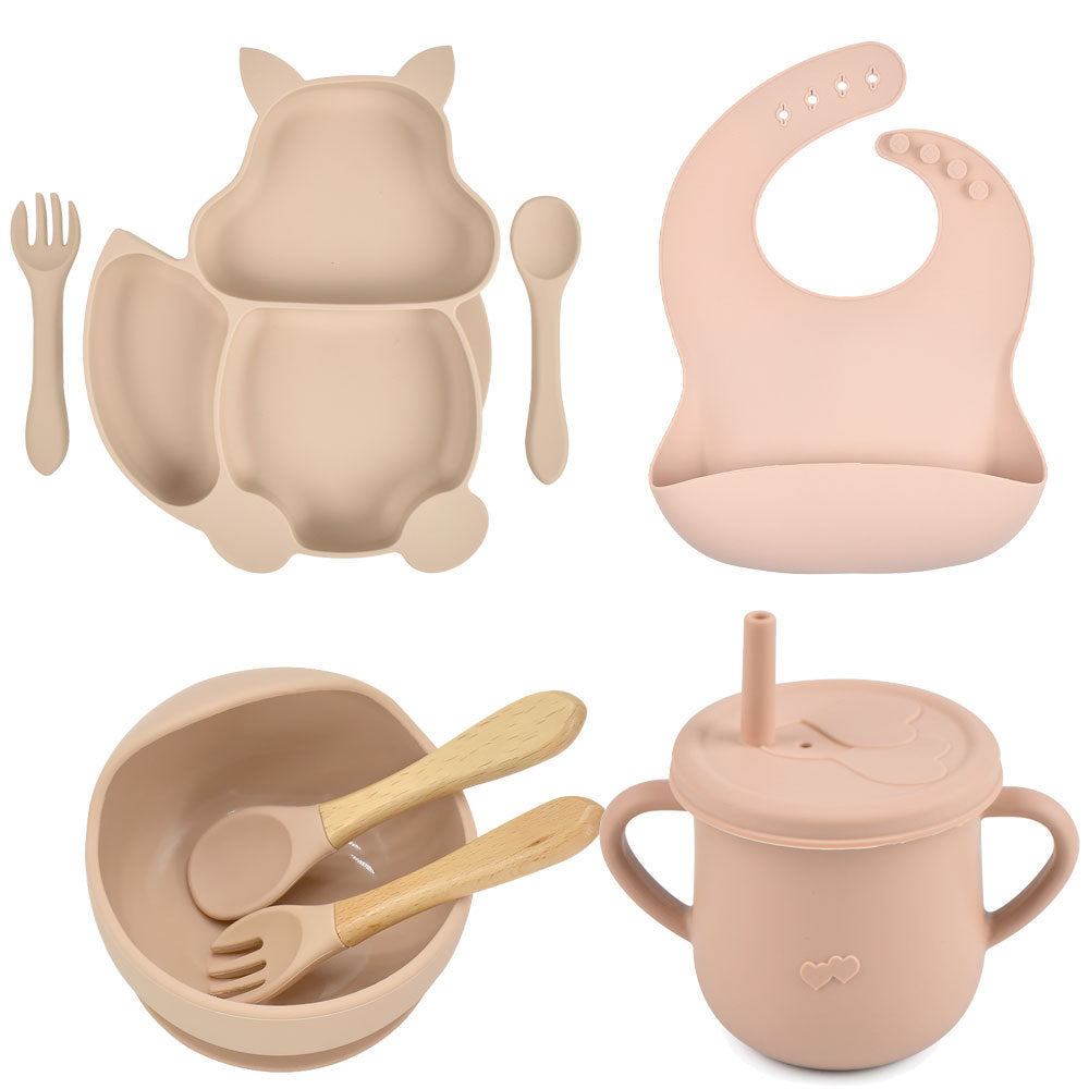 Silicone Children's Tableware Baby Feeding