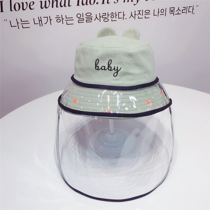 Children's anti-spray cap