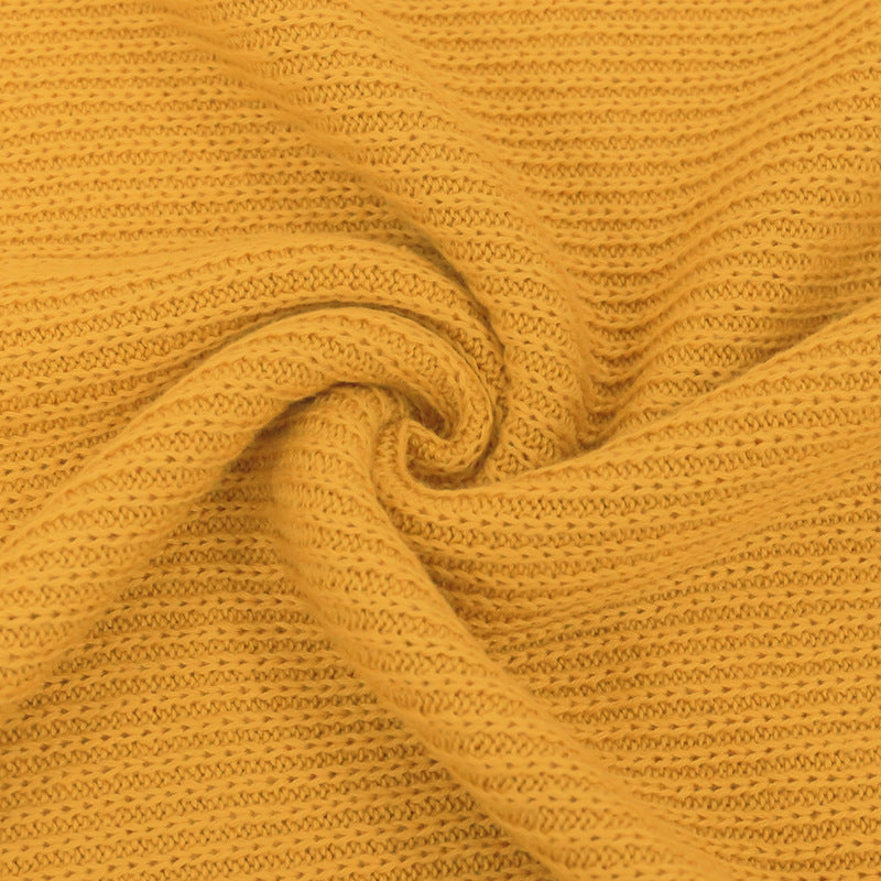 Winter knit sweater maternity dress