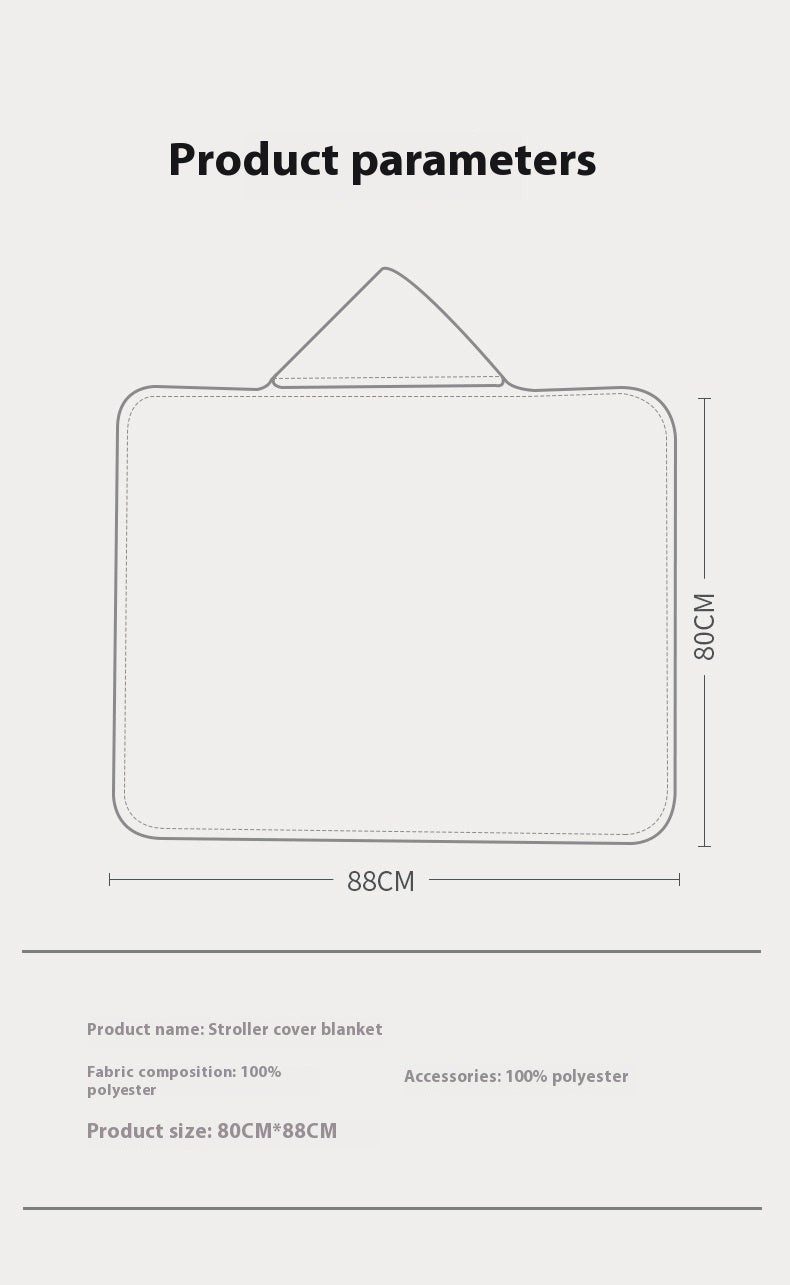 Baby Stroller Warm Blanket