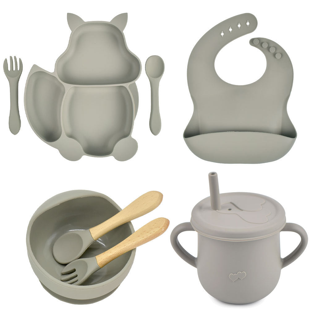 Silicone Children's Tableware Baby Feeding