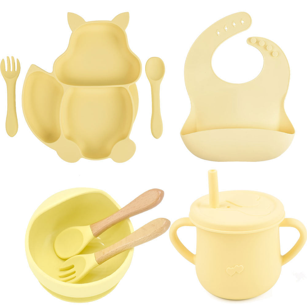 Silicone Children's Tableware Baby Feeding