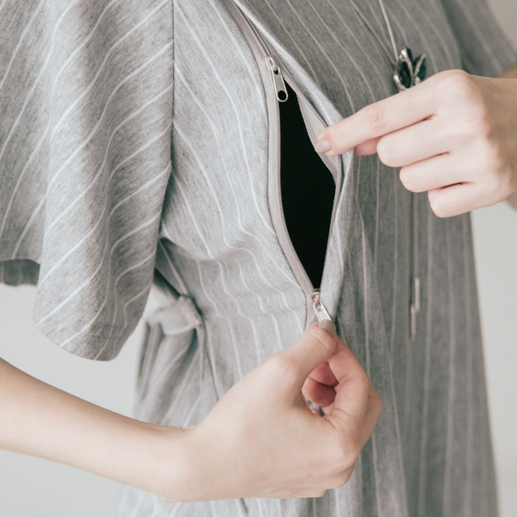 Maternity Dress Breastfeeding Parent Child