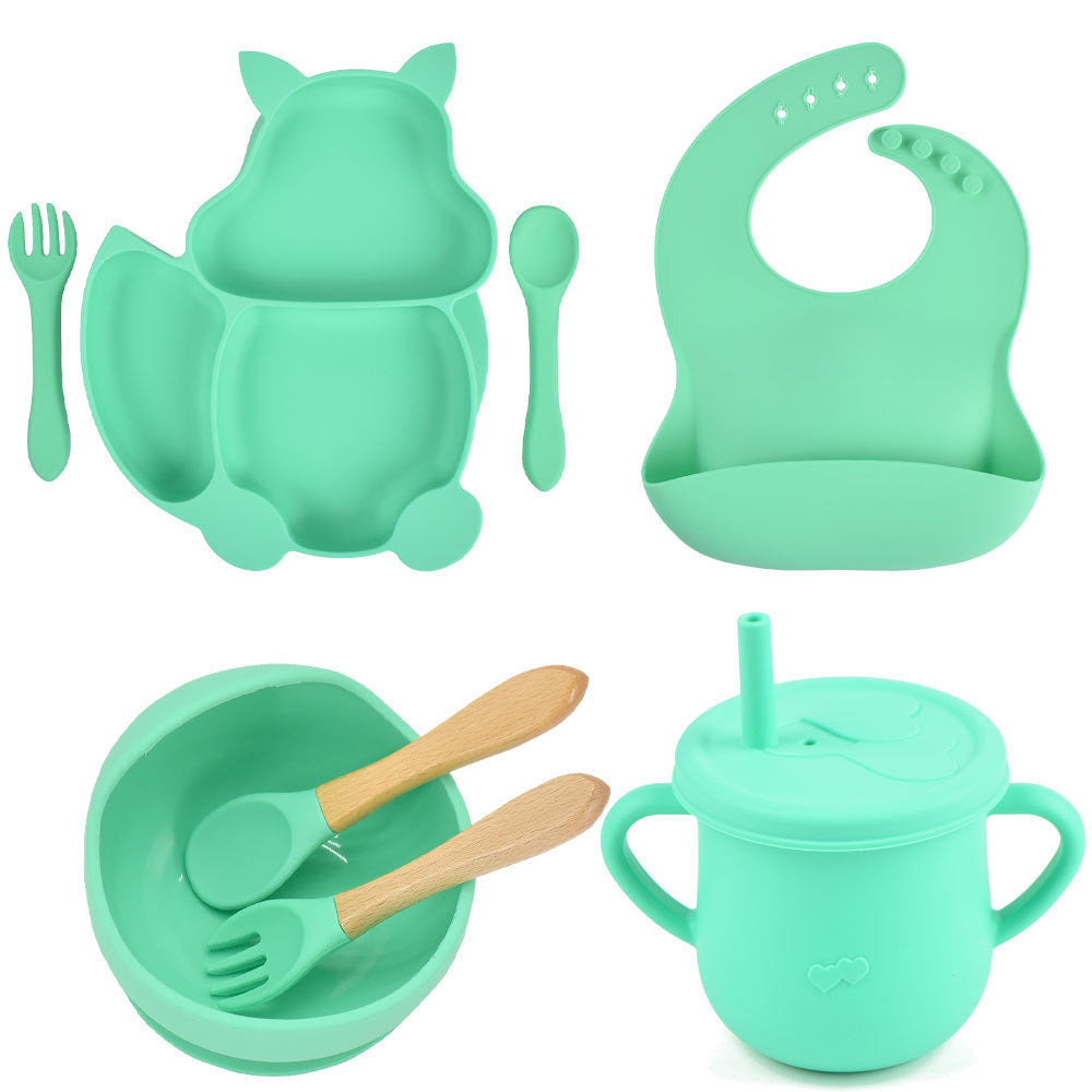 Silicone Children's Tableware Baby Feeding