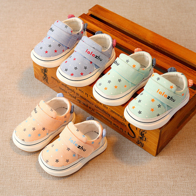 Baby soft-soled toddler shoes