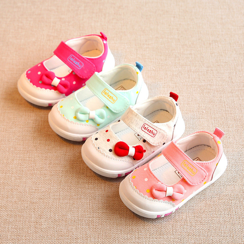 Baby soft-soled toddler shoes