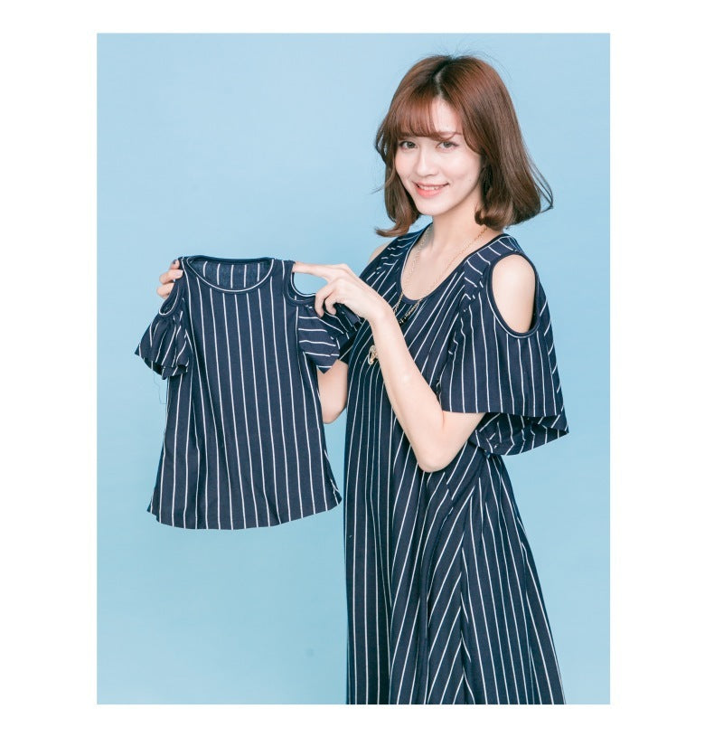 Maternity Dress Breastfeeding Parent Child