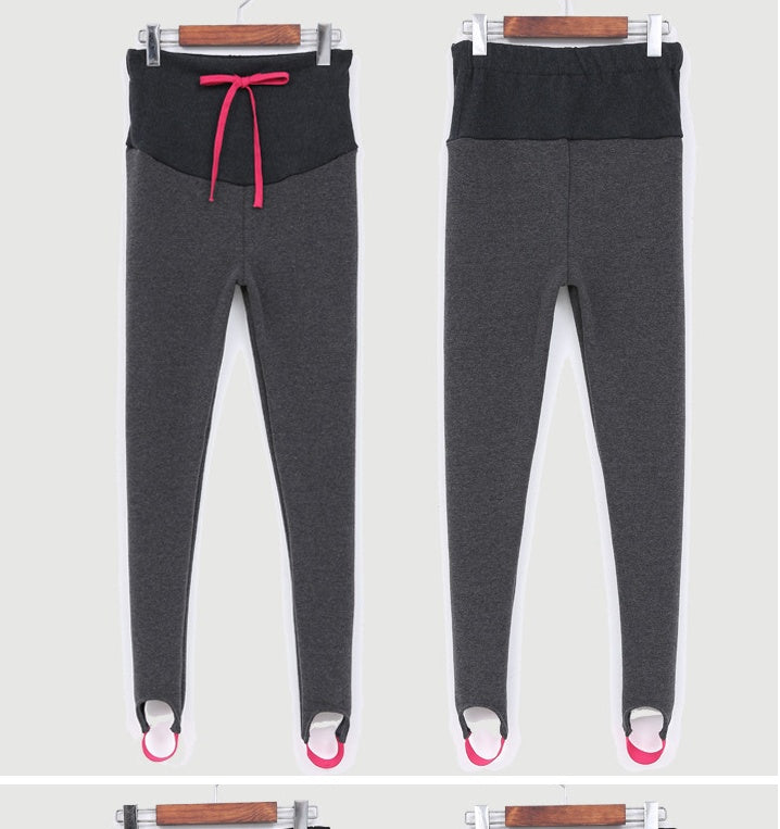 maternity pregnant women foot leggings