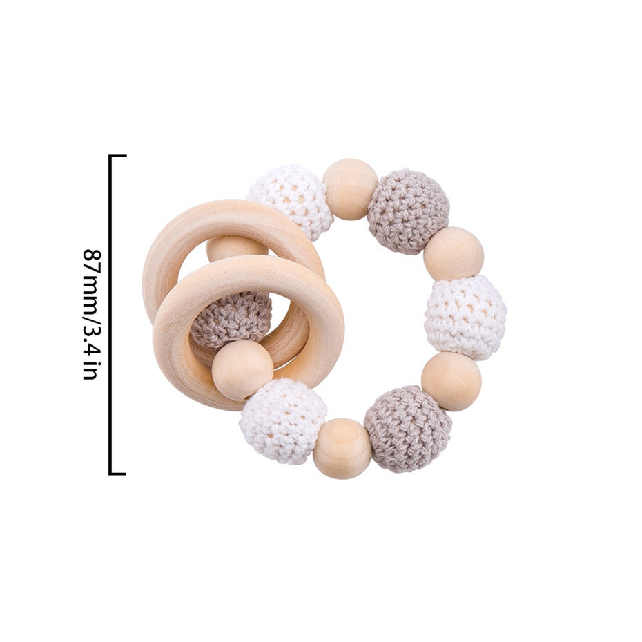Baby Teethering Safety Wooden Toy