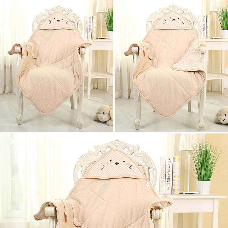 Bear Cartoon Brown Stripe Child