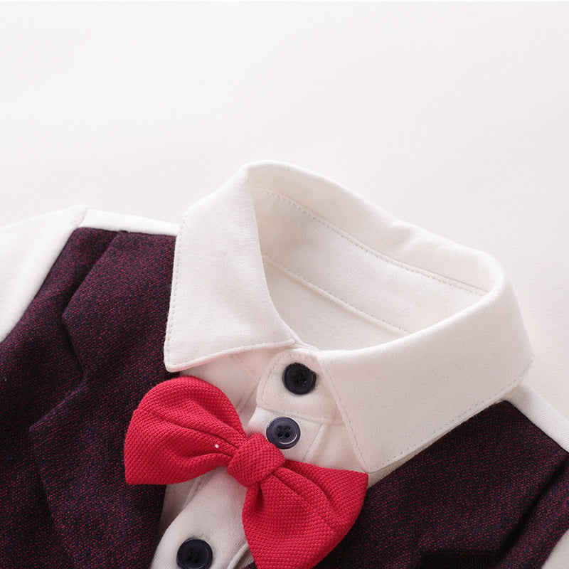 Baby gentleman climbing dress