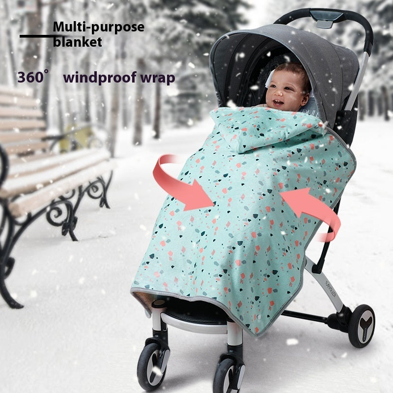Baby Stroller Warm Blanket