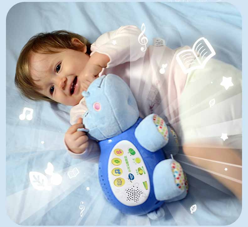 Baby Hippo Instrument Sleep Toy