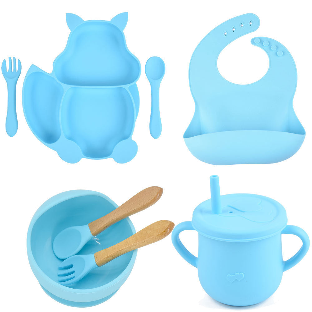 Silicone Children's Tableware Baby Feeding