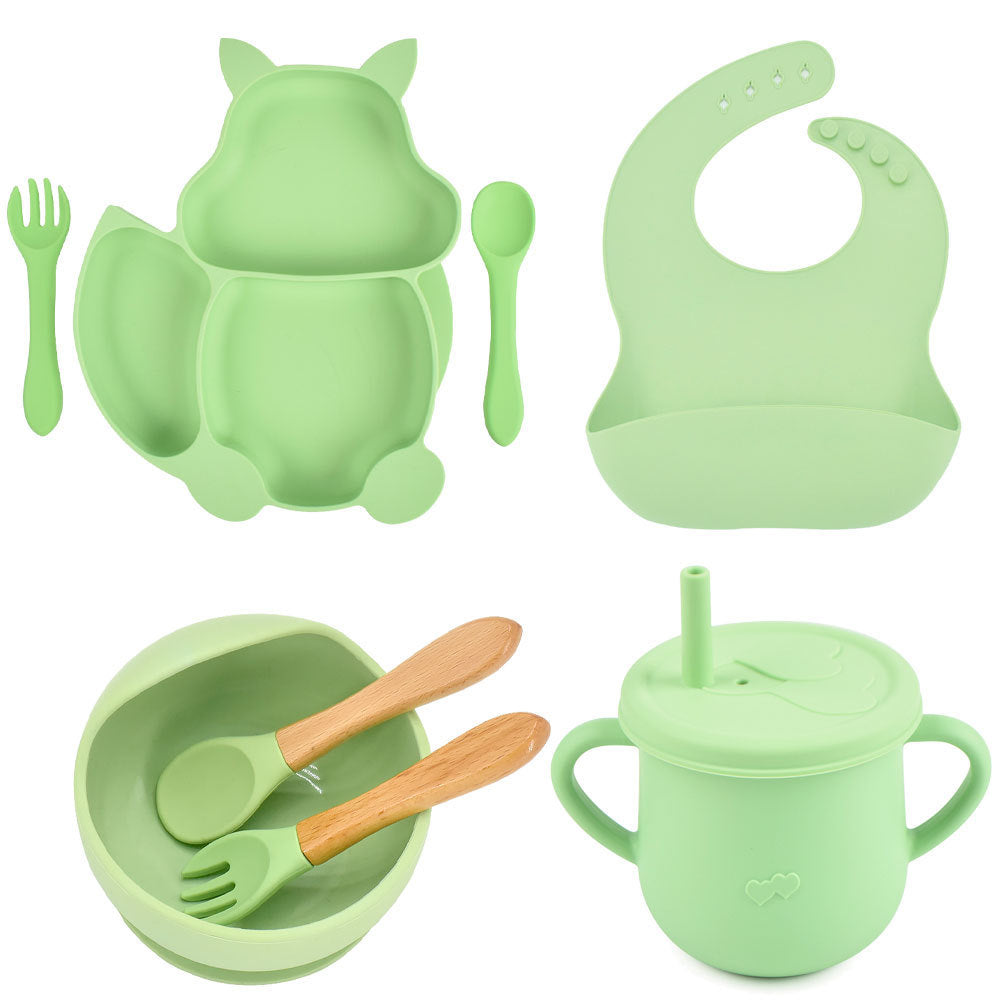 Silicone Children's Tableware Baby Feeding