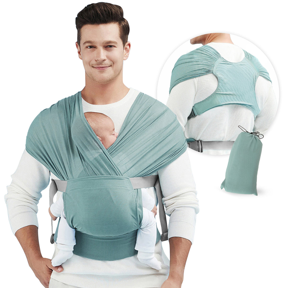 Hugging Baby Sling With Lights