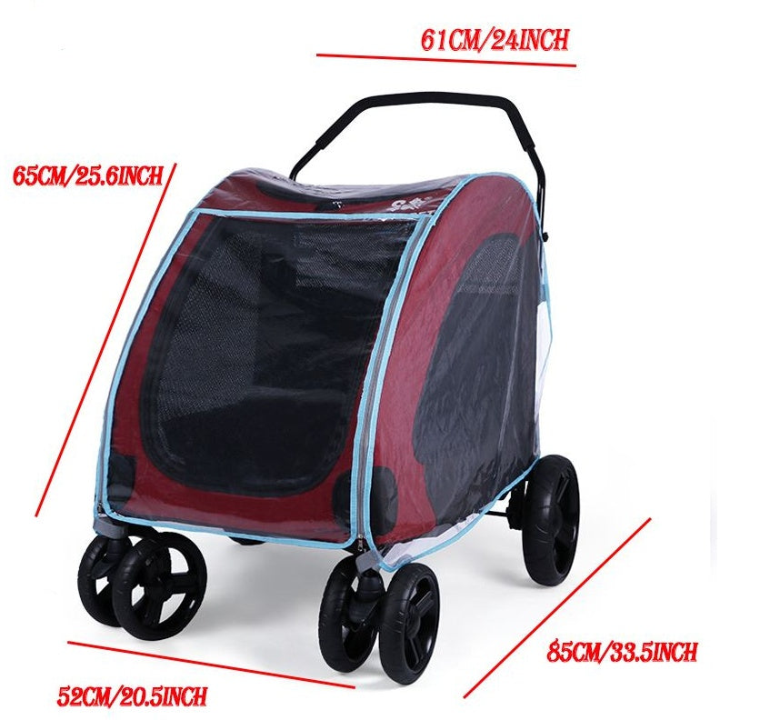 Pet Stroller Rain Cover Baby Stroller