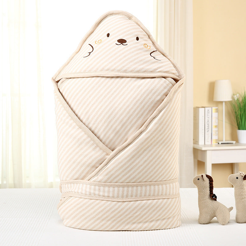 Bear Cartoon Brown Stripe Child